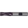 Fraise d'ébauche longue, en carbure monobloc, Ø d1 - js14 : 8,0 mm, Long. totale l1 63 mm, Long. coupe l2 16 mm, Ø queue d2 - h6 : 8 mm, Dents : 3