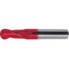 Fraise à rayon, longue, type N, queue DIN 6353-HA, UF, surface à revêtement Fire, Ø d1 - h10 : 0,5 mm, Long. totale I1 38 mm