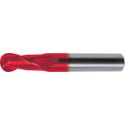 Fraise à rayon, longue, type N, queue DIN 6353-HA, UF, surface à revêtement Fire, Ø d1 - h10 : 2,0 mm, Long. totale I1 57 mm