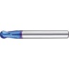 Fraise bout hémisphérique courte, type N, en carbure monobloc, NANO, revêtement TiAIN-S, Ø d1 - h8 : 4,0 mm, Long. totale l1 60 mm