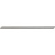 Barreau, DIN 4964, forme E, trapèze, h x l - h12 : 12 x 3 mm, Long. totale 80 mm