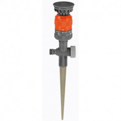Arroseur sur pic COMFORT avec turbine Vario 225 m² (blister)