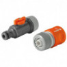 Set de raccordement pour tuyau micro-poreux (blister)