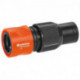 Raccord rapide grand débit Ø 19 mm (blister)