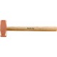 Massette en cuivre avec manche hickory 500g 1 PCS