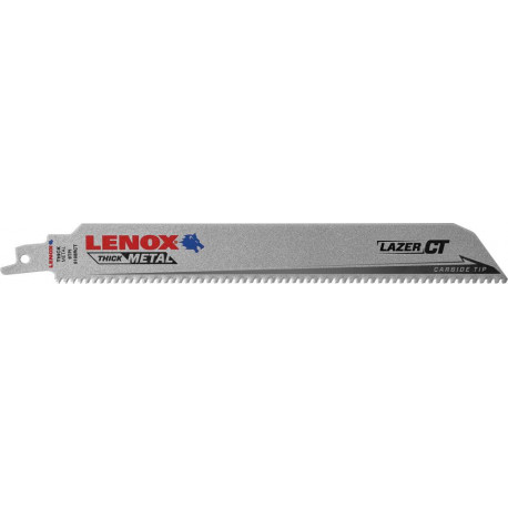 Lame scie sabre 229x25x13mm 8 dents Pack a 1 Unités LENOX