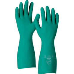 Gants Tychem NT-480 Gr.8 Nitril330mm (Par 12)