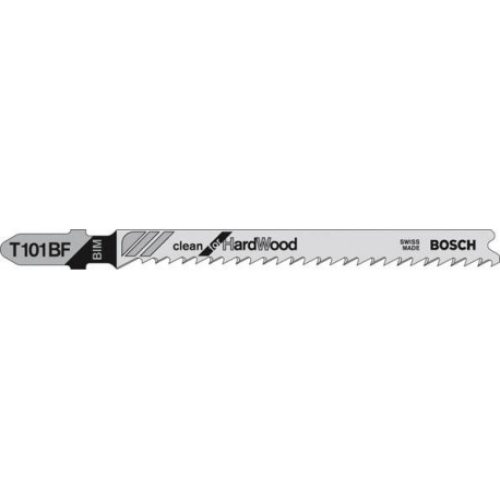 Lame scie sauteuse T 101 B Pack a 25 Unités Bosch