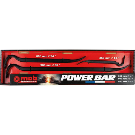 Pieds de biche Power Bar 3- unités. Peddinghaus