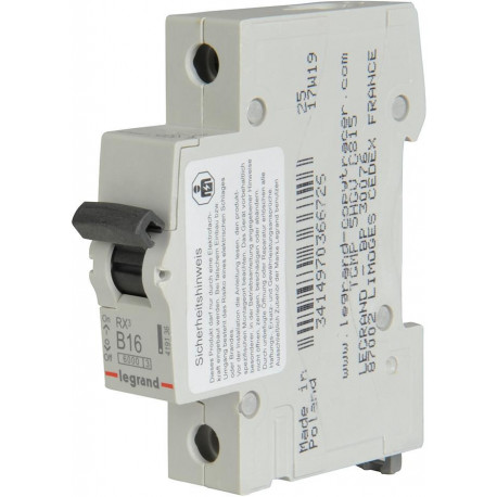 Disjoncteur 1p B 16A 6kA