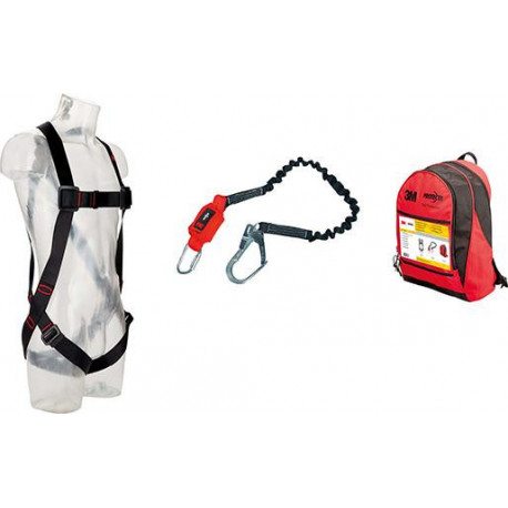 Harnais anti chute Komfort PROTECTA.noir. Taille S 3M