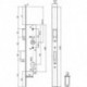 Serrure à mortaiser Nr.1022R/PZWNuss 10 Dorn 35 R+L
