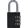 Cadenas à chiffres 144/30 noir Lock-Tag