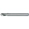 Foret à pointer CN, à queue cylindrique, angle de pointe 90°, en acier à coupe rapide à 5 % de cobalt, DIN 1835-B, surface sans revêtement, Ø h8 : 4 mm