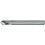 Foret à pointer CN, à queue cylindrique, angle de pointe 90°, en acier à coupe rapide à 5 % de cobalt, DIN 1835-B, surface sans revêtement, Ø h8 : 6 mm