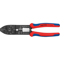 Pince à sertir brunie 230 mm