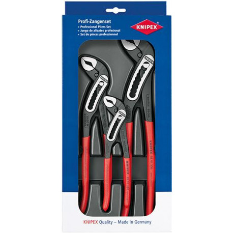 Set pince Alligator 3 unités.en carton Knipex