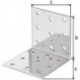 Connecteur equerre perforé VA 60x60x60x2 mm (Par 25)