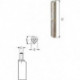 Gond U 60x12x6 mm