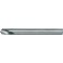 Foret à pointer CN, à queue cylindrique, angle de pointe 120°, en acier à coupe rapide à 5 % de cobalt, DIN 1835-B, surface sans revêtement, Ø h8 : 4 mm