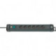 Multiprise 6 prises avec USB Premium Line - 3m H05VV-F3G15 Brennenstuhl