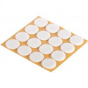 Patin en feutre blanc 22mm - 16 Unités