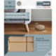 Tampon pour parquet BIGDUO 40x20mm Inh.8 St.