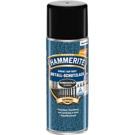 Peinture de protection en aérosol noir 400ml HT (Par 6)