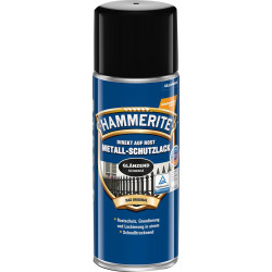 MSL brillant noir Peinture de protection en aérosol 400ml HT (Par 6)
