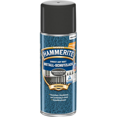 Peinture de protection en aérosol gris foncé 400ml HT (Par 6)