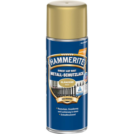 MSL GLAENZEND GOLD -Peinture de protection en aérosol 400ml HT (Par 6)