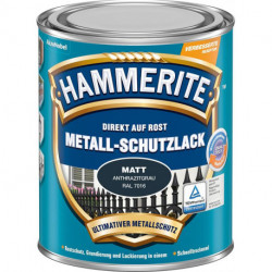 Laque de protection métallique 750 ml matt antracite (Par 3)