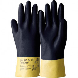 Gants de protection TevuChem 765. Taille 8 (Par 10)