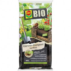 Compost de jardinier COMPO BIO sans tourbe 40 l (Par 39)