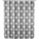 Rideau de douche Stella gris anti-moisissure 180 x 200 cm polyester, lavable