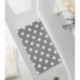 Tapis de baignoire Stella gris 70 x 40 cm