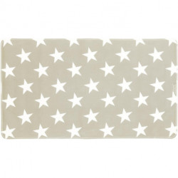 Tapis de baignoire Stella taupe 70 x 40 cm
