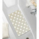 Tapis de baignoire Stella taupe 70 x 40 cm