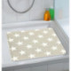 Tapis de douche Stella taupe 54 x 54 cm