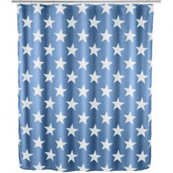 Rideau de douche Astera Flex anti-moisissure 180 x 200 cm polyester, lavable