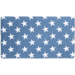 Tapis de baignoire Stella bleu foncé 70 x 40 cm