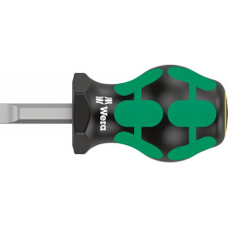Tournevis Stubby 8 x12x 25mm Wera