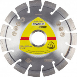 Disque diamant DT/SUPRA/DT600U/S/180X26X2223/22K/9 KLINGSPOR