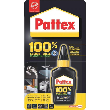 Pattex 100% Colle 50g Flacon 50g (Par 6)