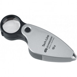 Loupe pliante Tech-Line 100xD228mm SCHWEIZER