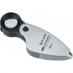 Loupe pliante Tech-Line 200xD228mm SCHWEIZER