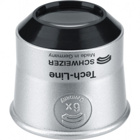 Loupe d'horloger Tech-Line 6xD225mm SCHWEIZER