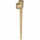 Raccvord bouchon arroseur sur trepied IG G 1/2 x IG G 3/4 170mm MS GEKA