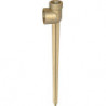 Raccvord bouchon arroseur sur trepied IG G 1/2 x IG G 3/4 170mm MS GEKA