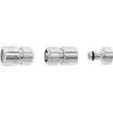 Set Raccord tuyau 1/2 - 13mm MS Cr GEKA plus